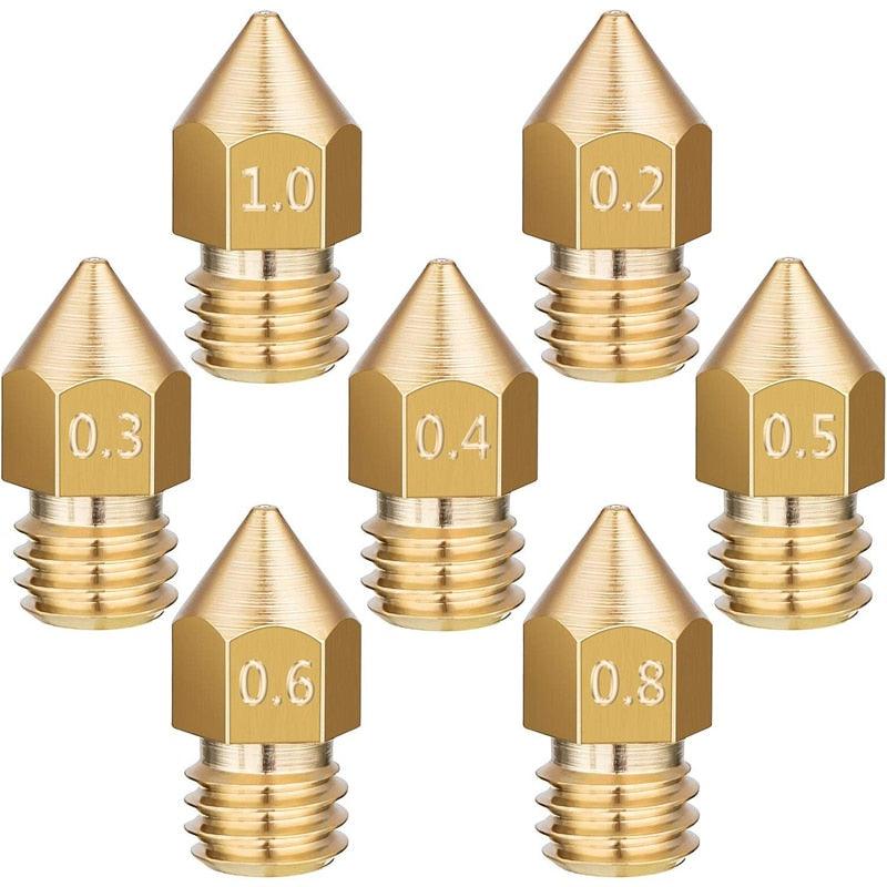 MK8 Brass Copper Nozzle - Lerdge Official Store
