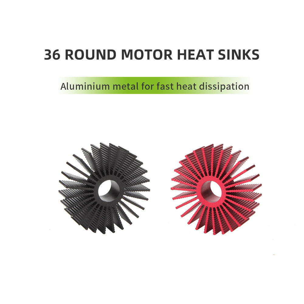 36 Dissipatori di calore per motori rotondi
