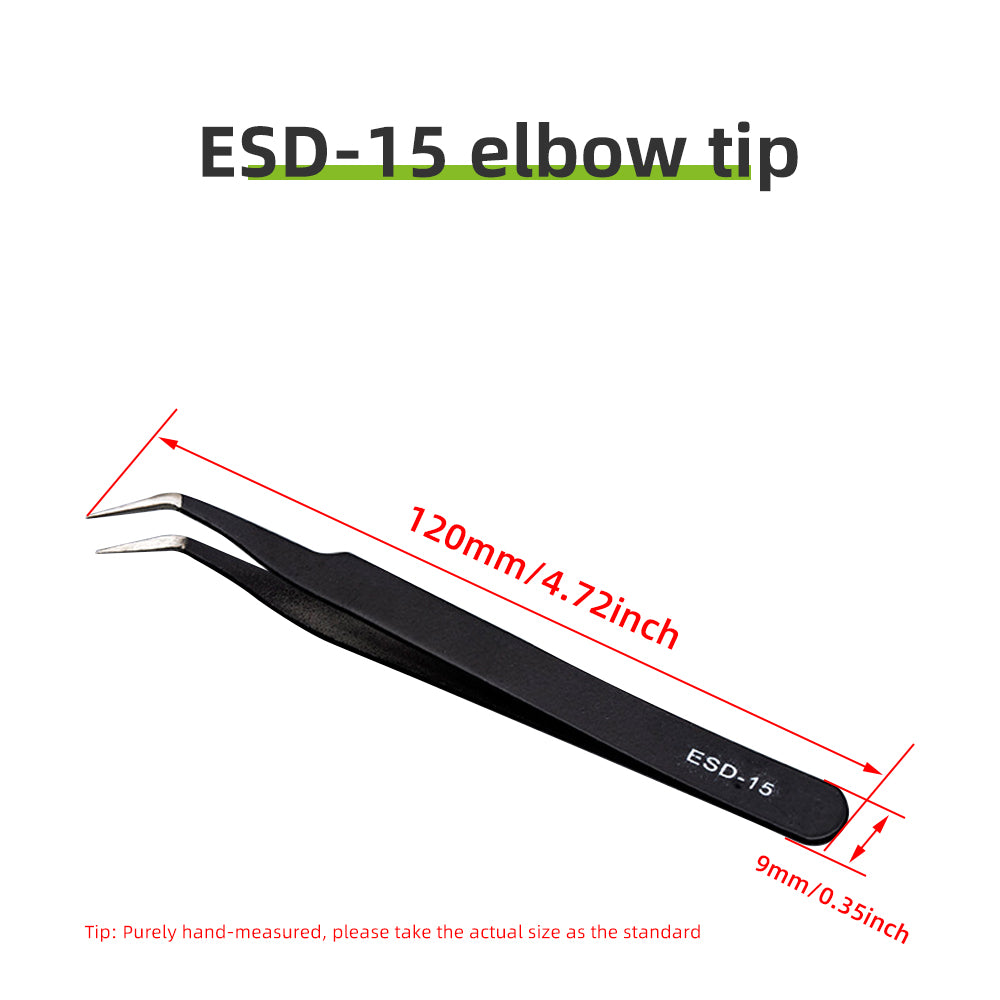 Gebogène Portpinzette