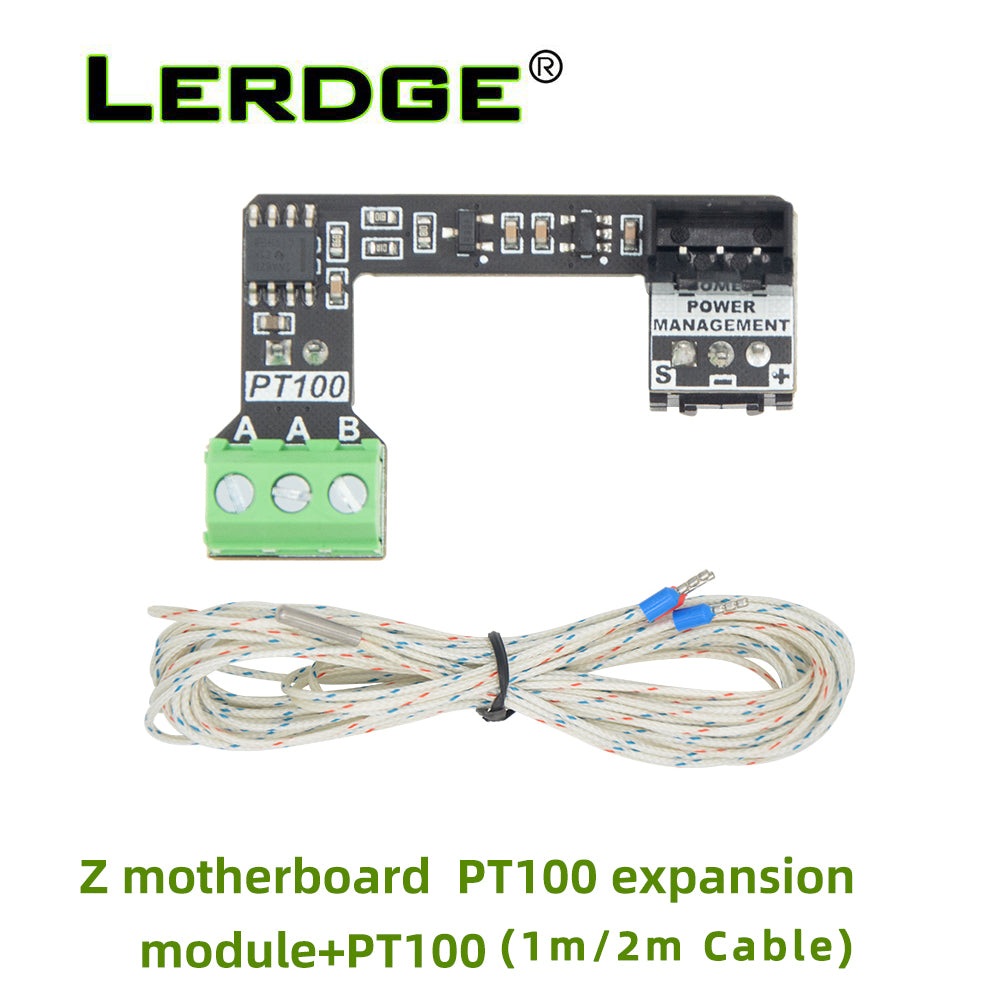 Módulo de Expansão Lerdge Z Board PT100 + Sensor de Temperatura PT100