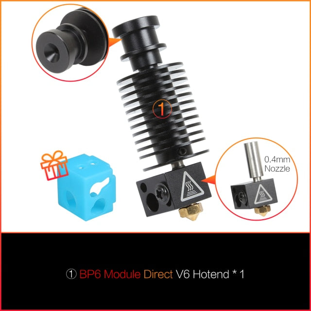 E3D V6 All Hotend Kit with fan - Lerdge Official Store