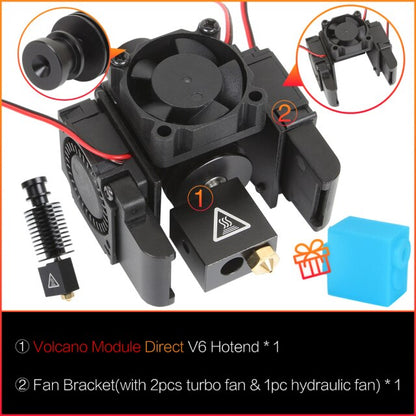E3D V6 All Hotend Kit mit Lüfter – Offizieller Lerdge Store