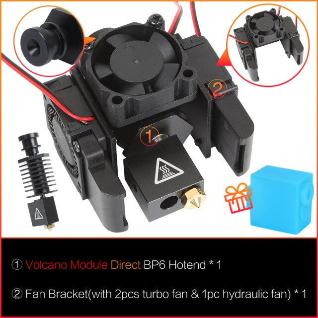 E3dv6 BP6 All Hotend Kit mit Lüfter – Offizieller Lerdge Store