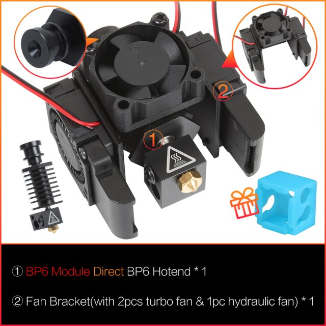 E3dv6 BP6 All Hotend Kit mit Lüfter – Offizieller Lerdge Store