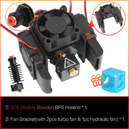 E3dv6 BP6 All Hotend Kit con ventilador - Lerdge Official Store