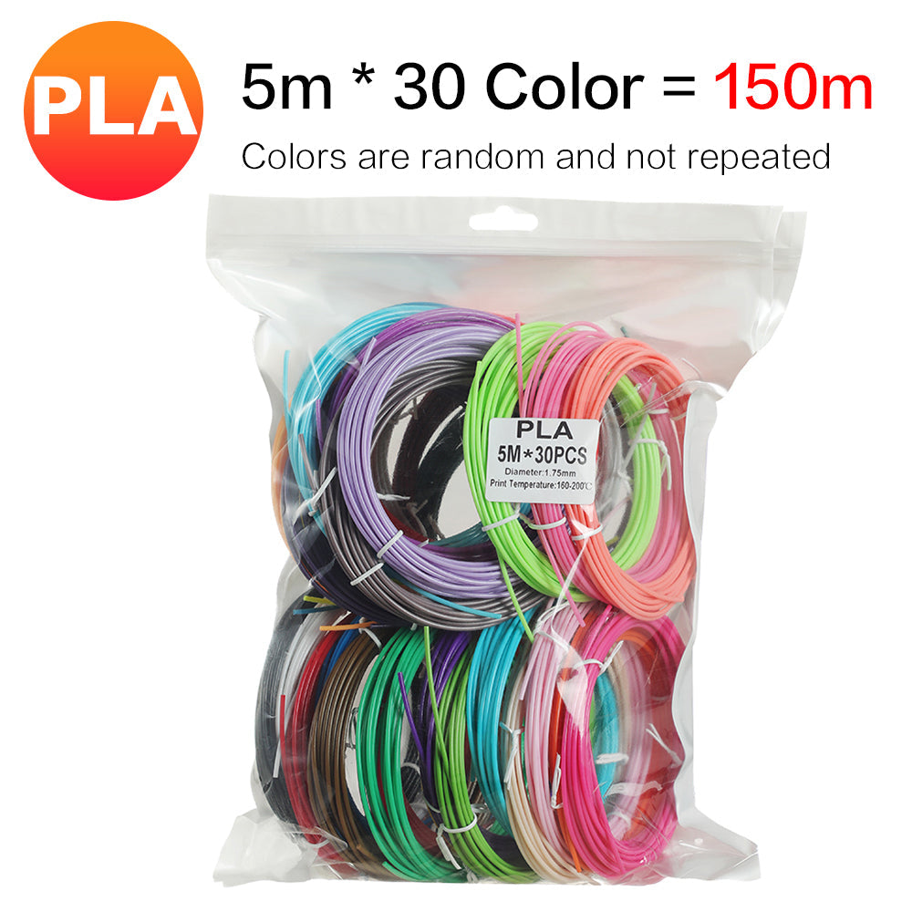 100m Color 3D Pen Filament Refills PLA 1.75mm Printing Pencil No