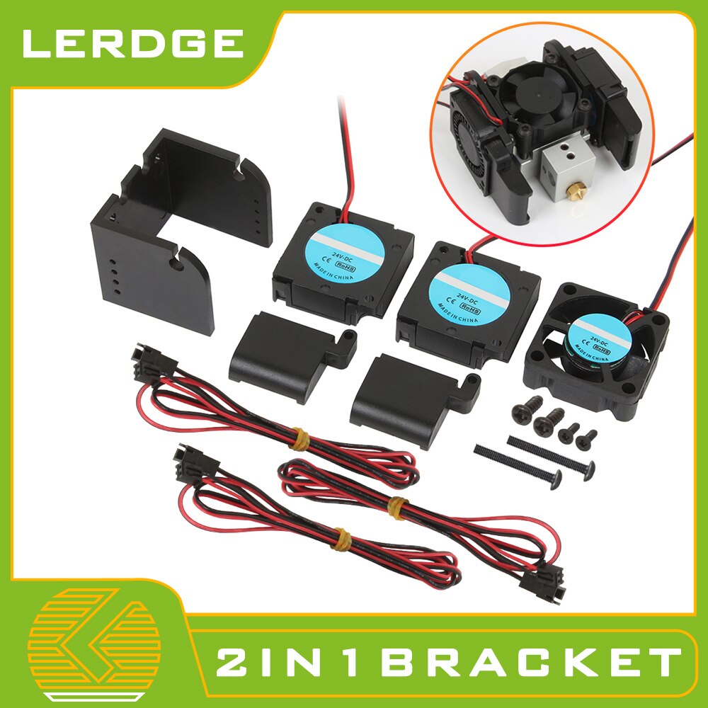 LERDGE 3D 2IN1 Hotend Bracket with Fan - Lerdge Official Store