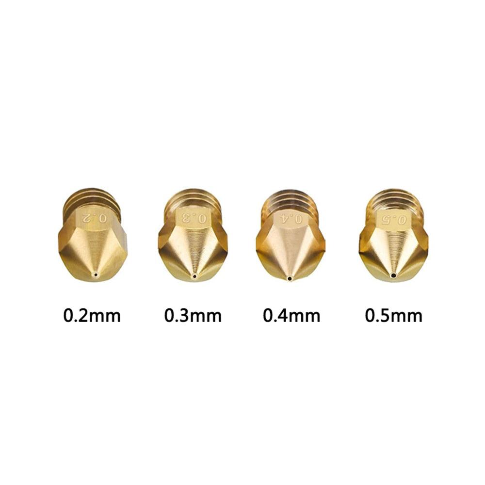 MK8 Brass Copper Nozzle - Lerdge Official Store