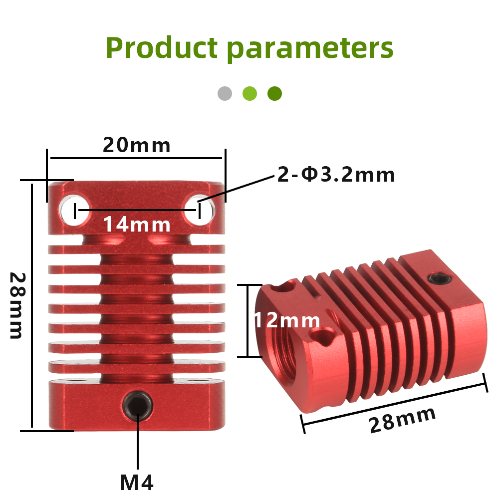 MK8-Düsenkühlkörper – Offizieller Lerdge-Shop