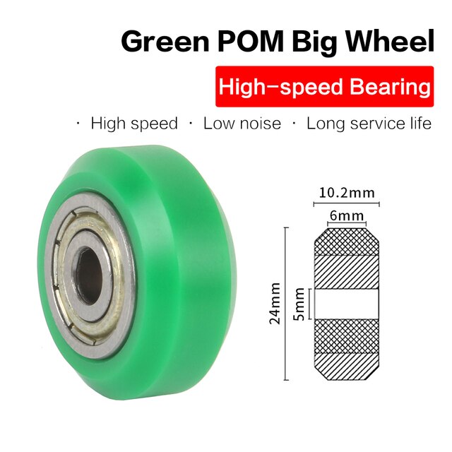 POM Bearing Pulley - Lerdge Official Store