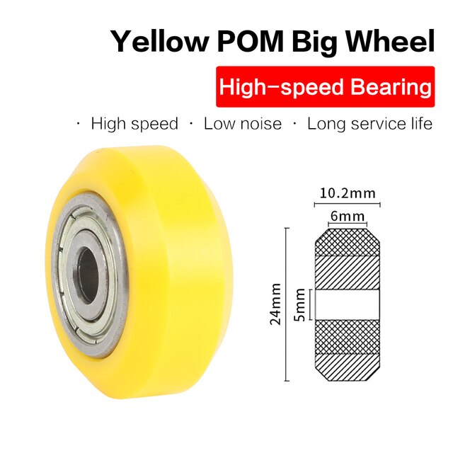 POM Bearing Pulley - Lerdge Official Store