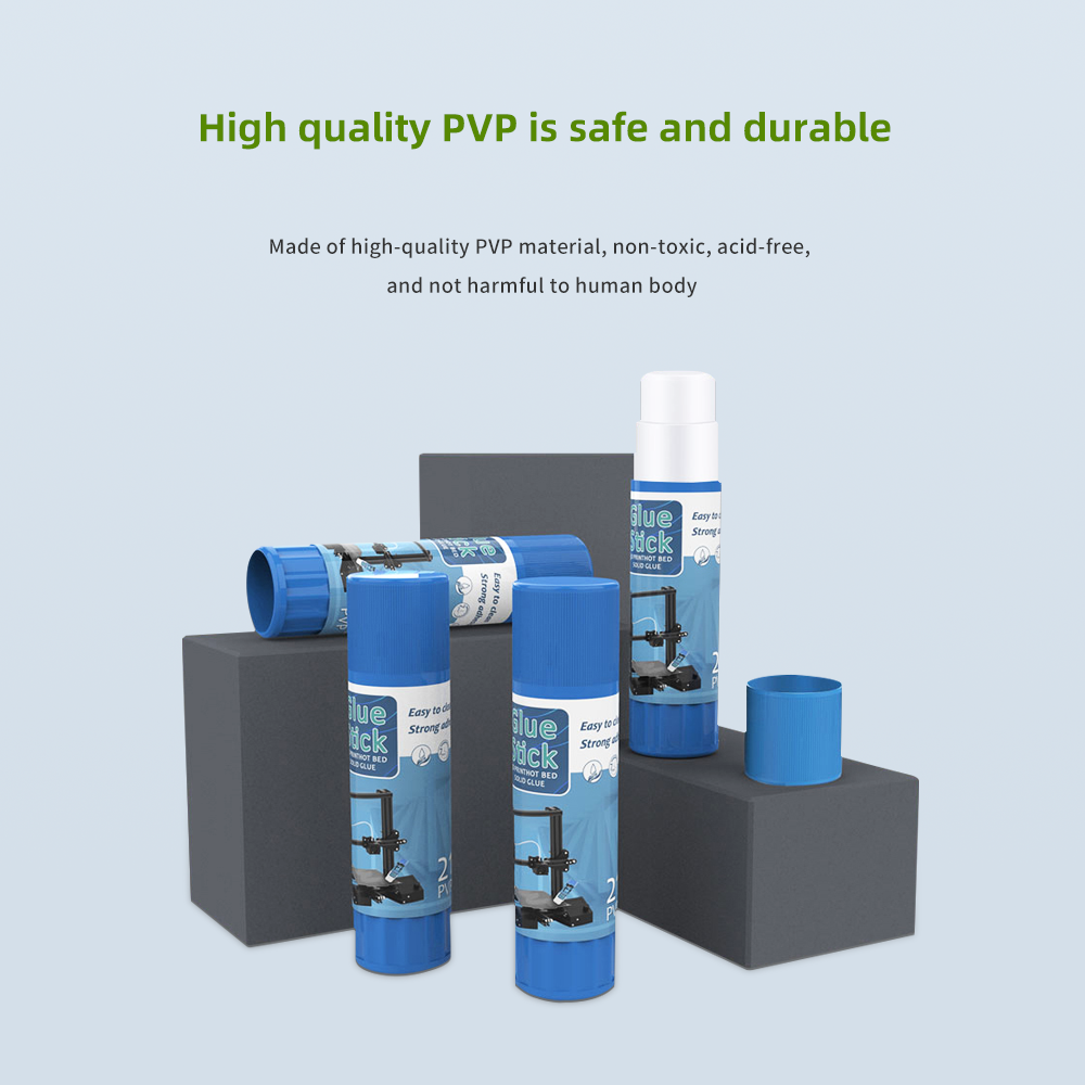 1/3/6PCS 3D Printer Glue Sticks PVP Solid Glue Sticks Non-toxic