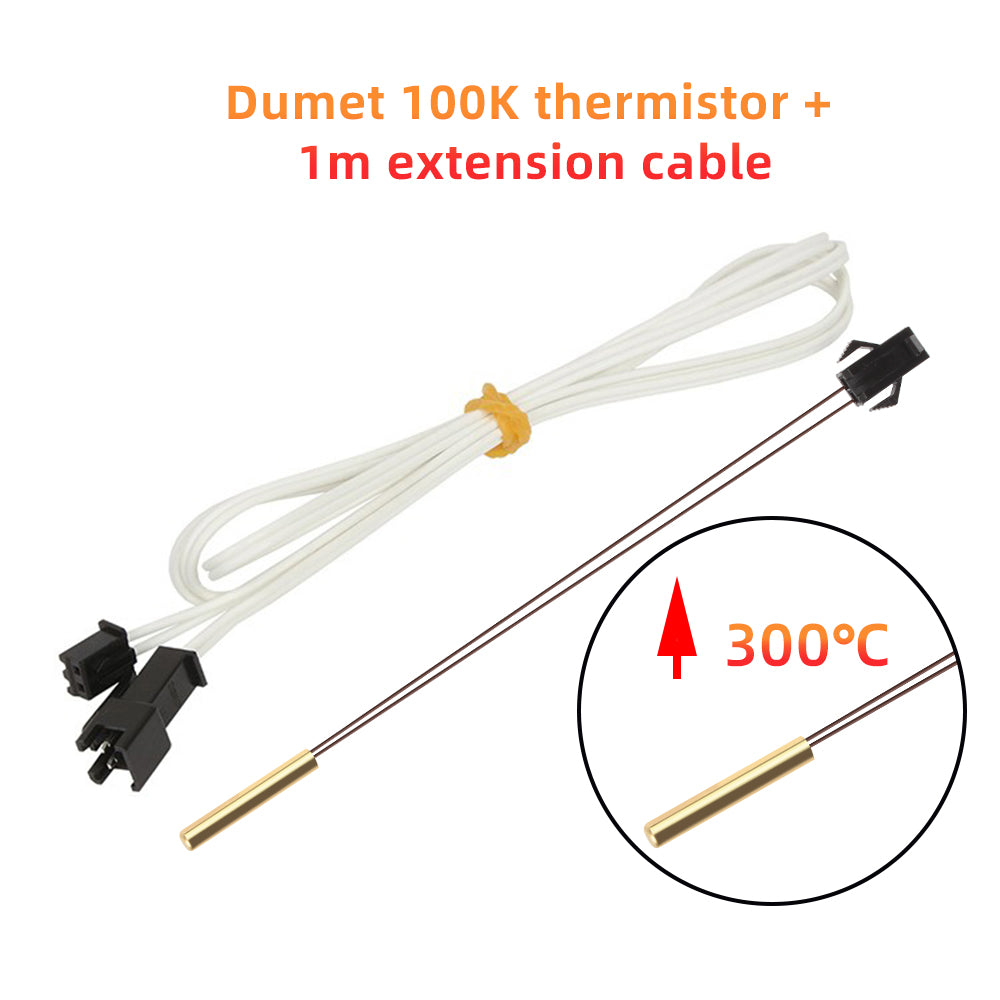 Dumet 100k thermistor temperatuursensor