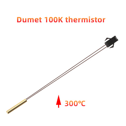 Sensor de temperatura del termistor Dumet 100k