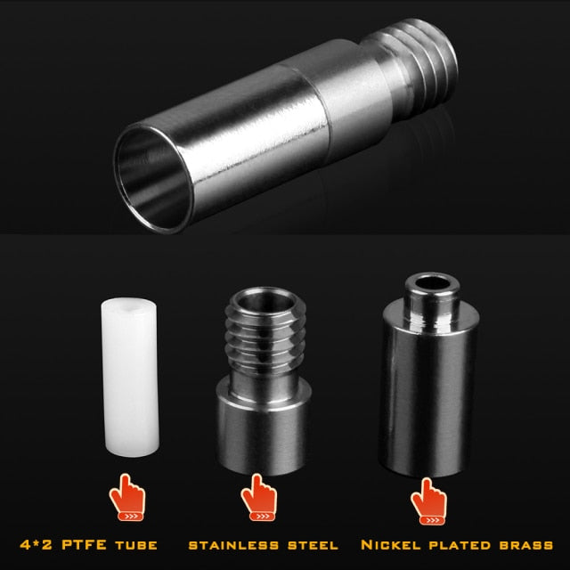 Teflonto Throat with Copper/Steel Screw - Lerdge Official Store