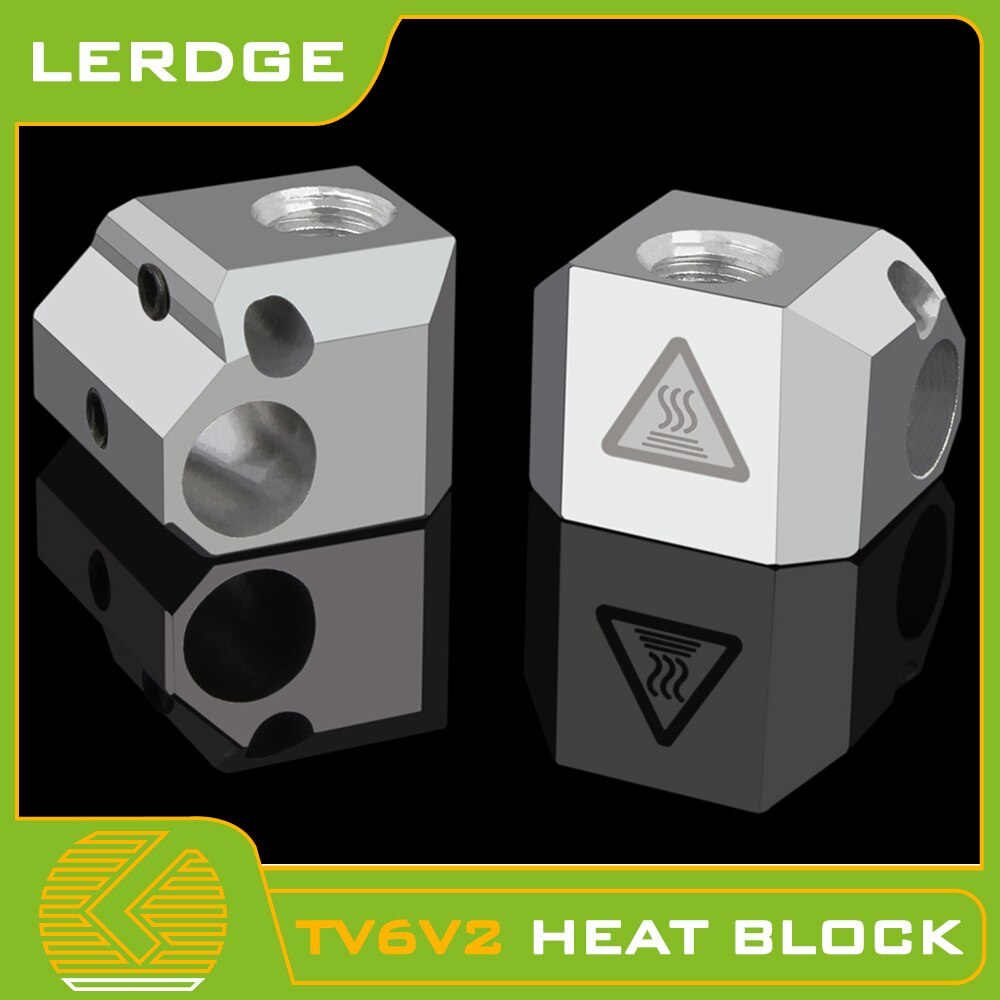 TV6V2 Aluminium Heat Block - Lerdge Official Store