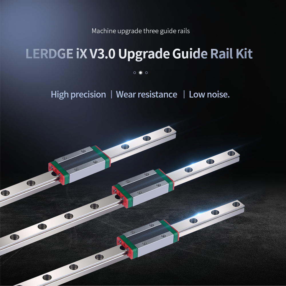 Trilho linear para atualização Lerdge iX V3.0