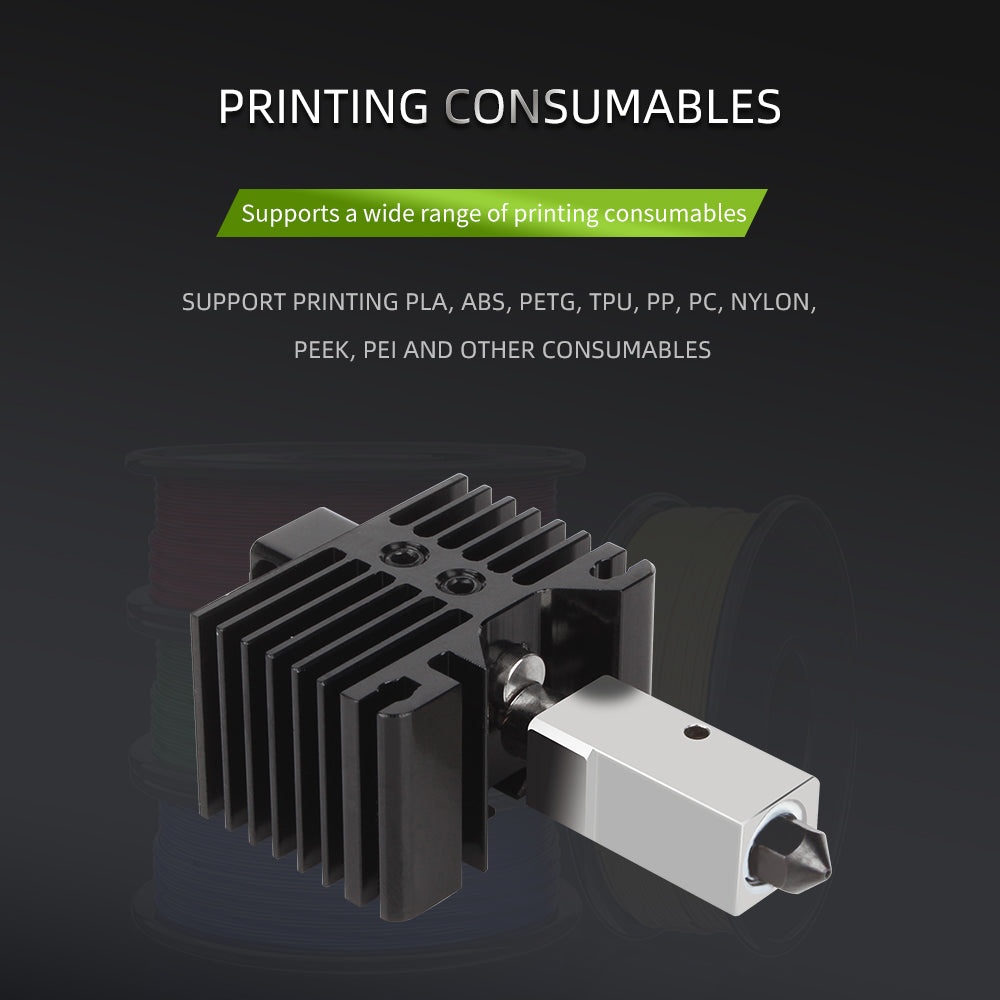 Opgewaardeerde hotend-kit voor Bambu Lab X1 & P1P 3D-printer