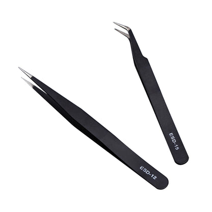 Curved and Straight Port Tweezer